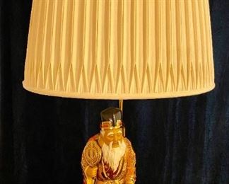 Large ceramic table lamp
