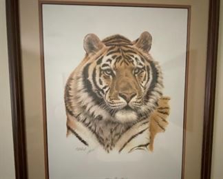Siberian Tiger Print