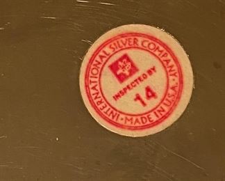 Silver plate mark