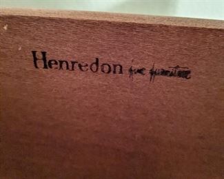 Henredon chest of drawers mark