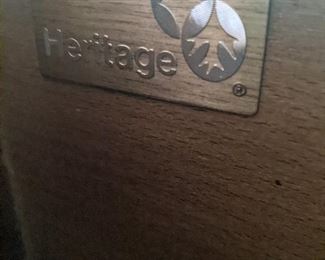 Heritage china cabinet mark