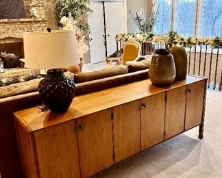 VINTAGE BUFFET / CREDENZA LAMPS AND DECOR