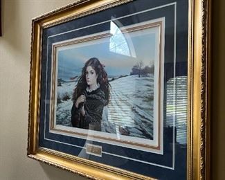 Incredible selection of Patti Bannister Lithographs, signed and numbered.