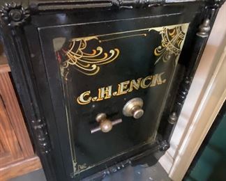 Early Art Deco Floor Safe