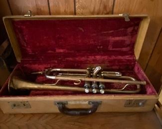 Old Silvertone Trumpet