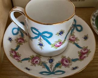 Staffordshire Cup and Saucer