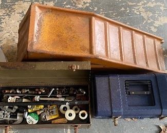 Assorted Tools/Car Ramps