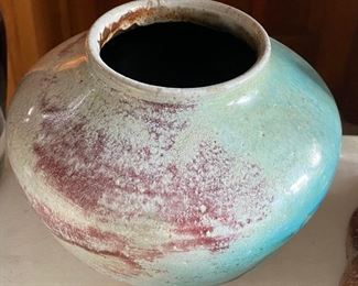 Old Jugtown Chinese Blue Vase