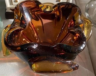 Art Glass Ashtray