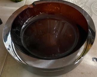 Art Glass Ashtray