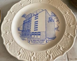 High Point Furniture Market Souvenir Plate