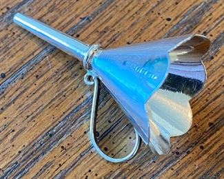 Miniature Sterling Perfume Funnel