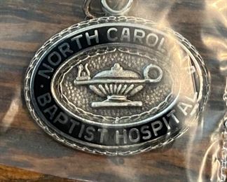 N.C. Baptist Sterling Charm