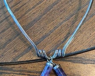 Mid-century TM Sterling Choker