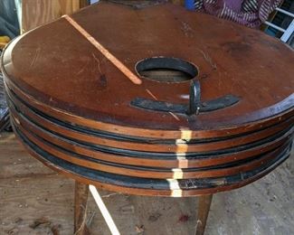 Unique Coffee Table: Large Blacksmith Bellows