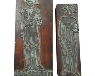 Napoleon Bonaparte Printer's Blocks
