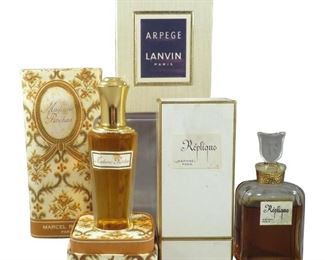 Sealed Madame Rochas, Replique & Arpege Perfume Bottles