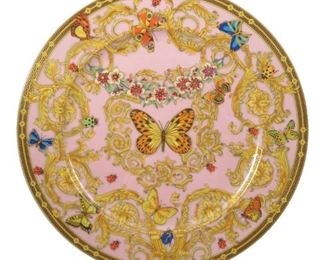12" "Le Jardin de Versace" Rosenthal Porcelain Charger