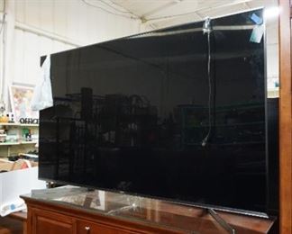 Flat screen TV. TV cabinet