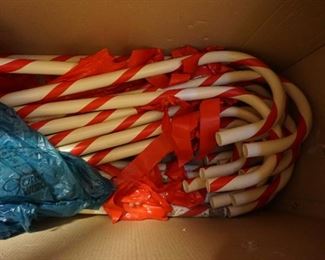 yard candy canes