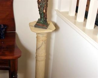 Alabaster Pedestal