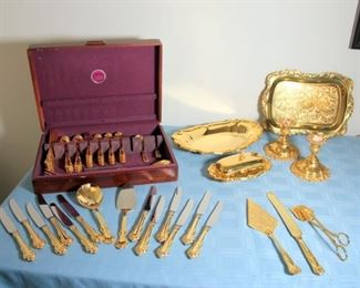 90 pcs. Towle King Arthur Flatware