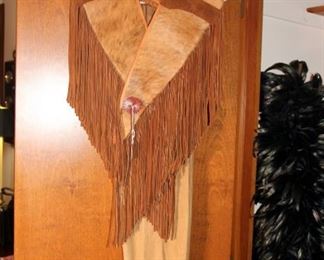 S. Hyde Signature Collection 2 pc. Deer Skin Vest and Pants