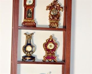 Porcelain Clock Figures
