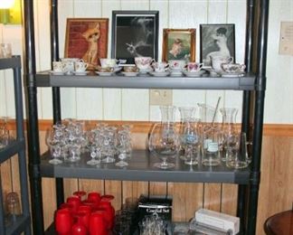 LOTS of Glassware and Stemware