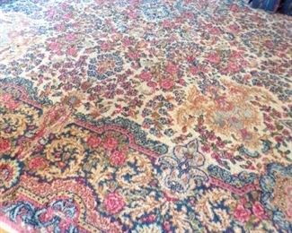 large area rug, wool