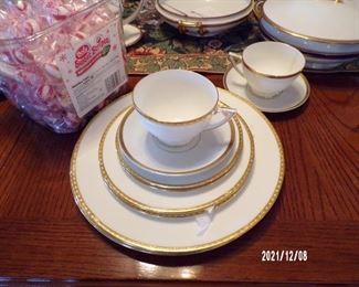 set of Minton china
