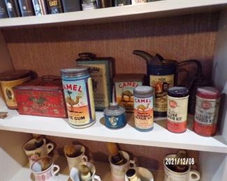 vintage tins