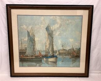 RIJO200 William Lee Hankey Framed Picture