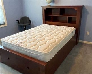 full size captains bed - Please view description for full details 