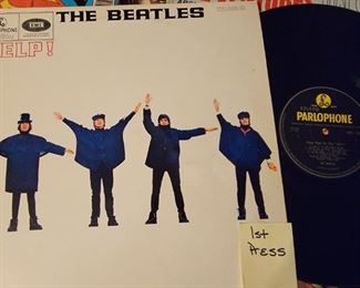 Beatles Help 1st press