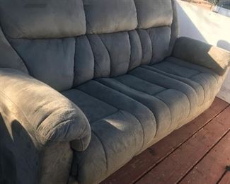 Double reclining sofa