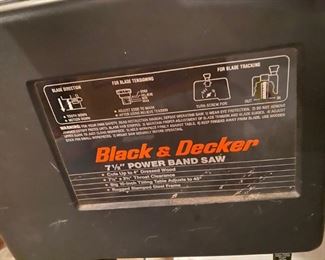 Black & Decker 7.5 Power Band Saw