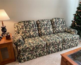 La-Z-Boy sofa with reclining ends