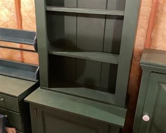 Vintage hutch cabinet