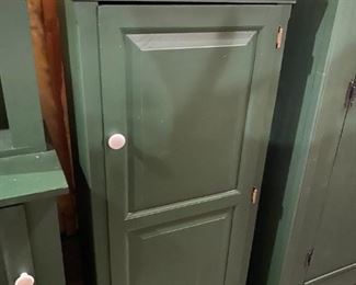 Small vintage pantry cabinet