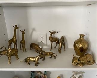 Solid Brass Animals