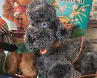 Great selection of old toys. We plugged the monkey in and it works!