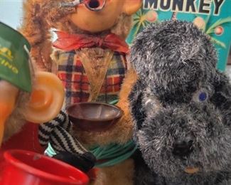 Bubble blowing monkey