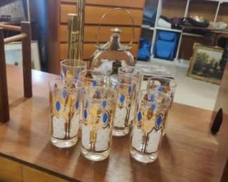 Mid century glasses