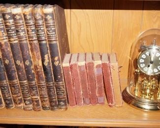 Antique Books, Anniversary Clock