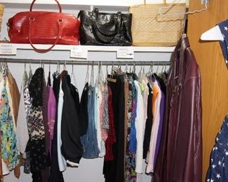 womens clothes, handbags, totes, carry-all, luggage, belts, straw bag