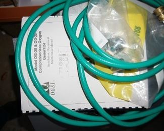 Home oxygen generator, manual for