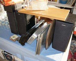 cooking sheets, pans