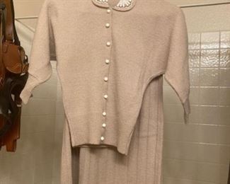 Vintage Women Top Skirt