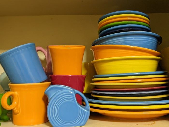 Assorted Fiesta Ware